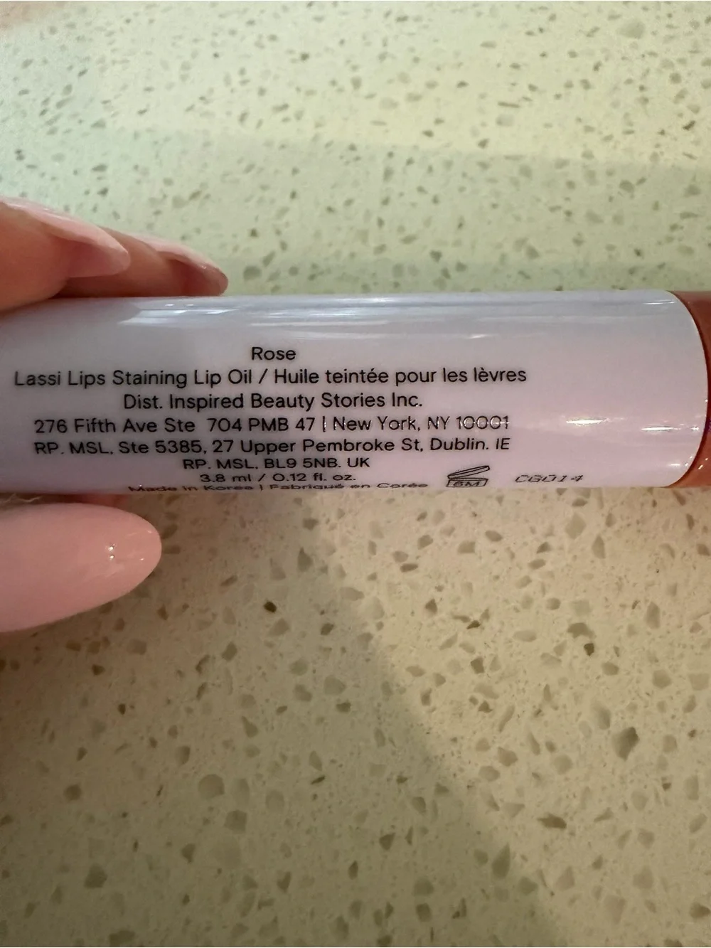 Kulfi NEW Lassi Lips Staining Lip Oil in Rose